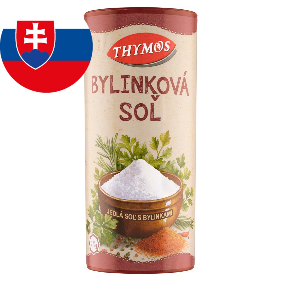 obrázok 1 z Thymos Bylinková soľ 220 g