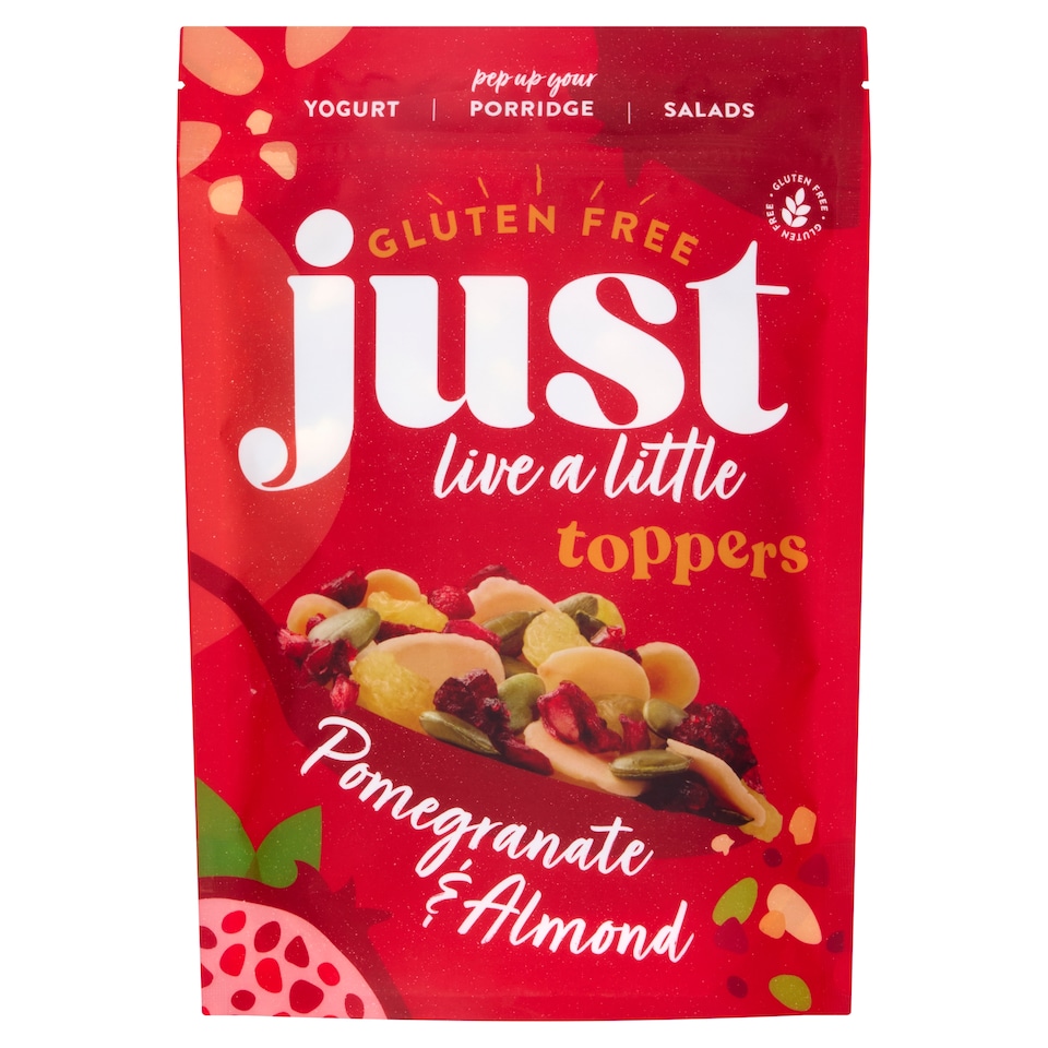 Just Live a Little Pomegranate & Almond Topper 200g
