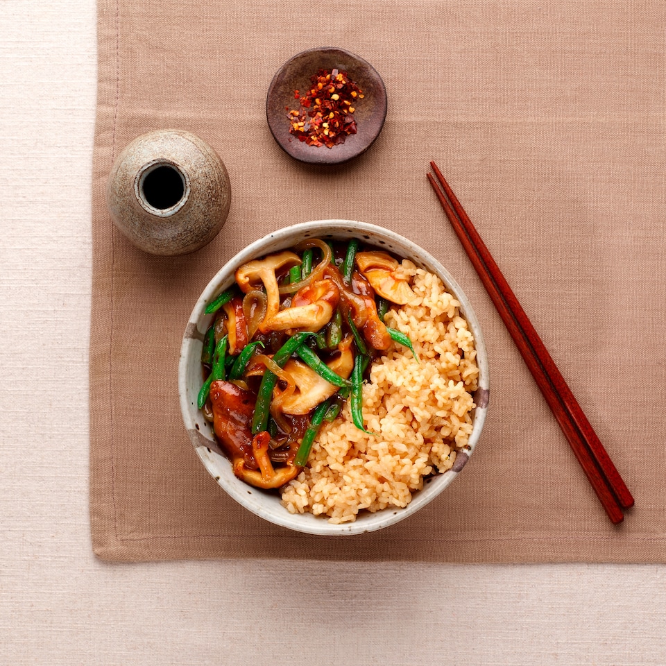 image 1 of Tilda Microwave Soy & Ginger Sticky grain Rice 250g