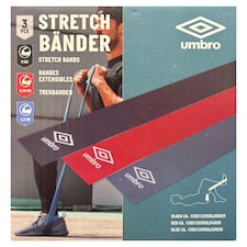 Umbro Pásy na strečing 120 x 12 cm 3 ks