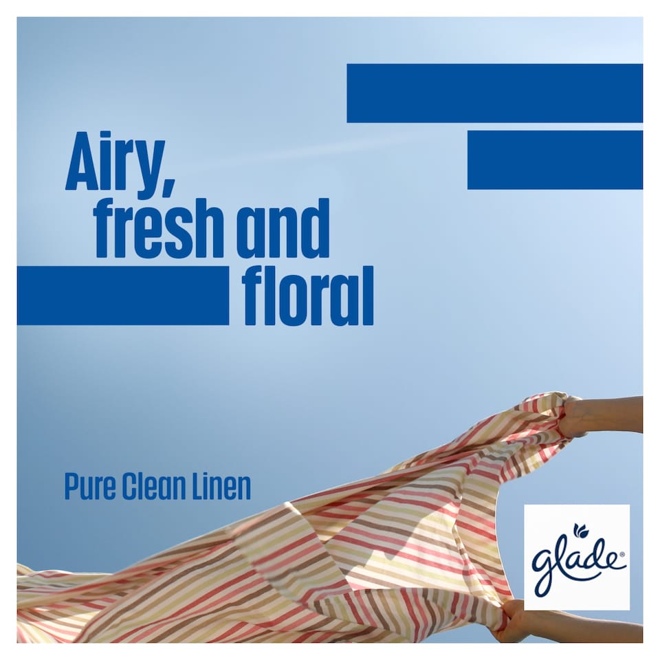 image 1 of Glade ONE Refillable Room Spray Pure Clean Linen 13ml