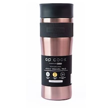 Go Cook Travel Mug Rose Gold 450Ml