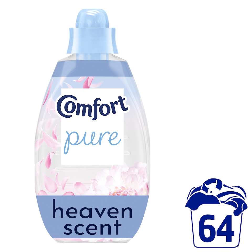 image 1 of Comfort Pure Heaven Scent Fabric Conditioner 64 Washes 960ml
