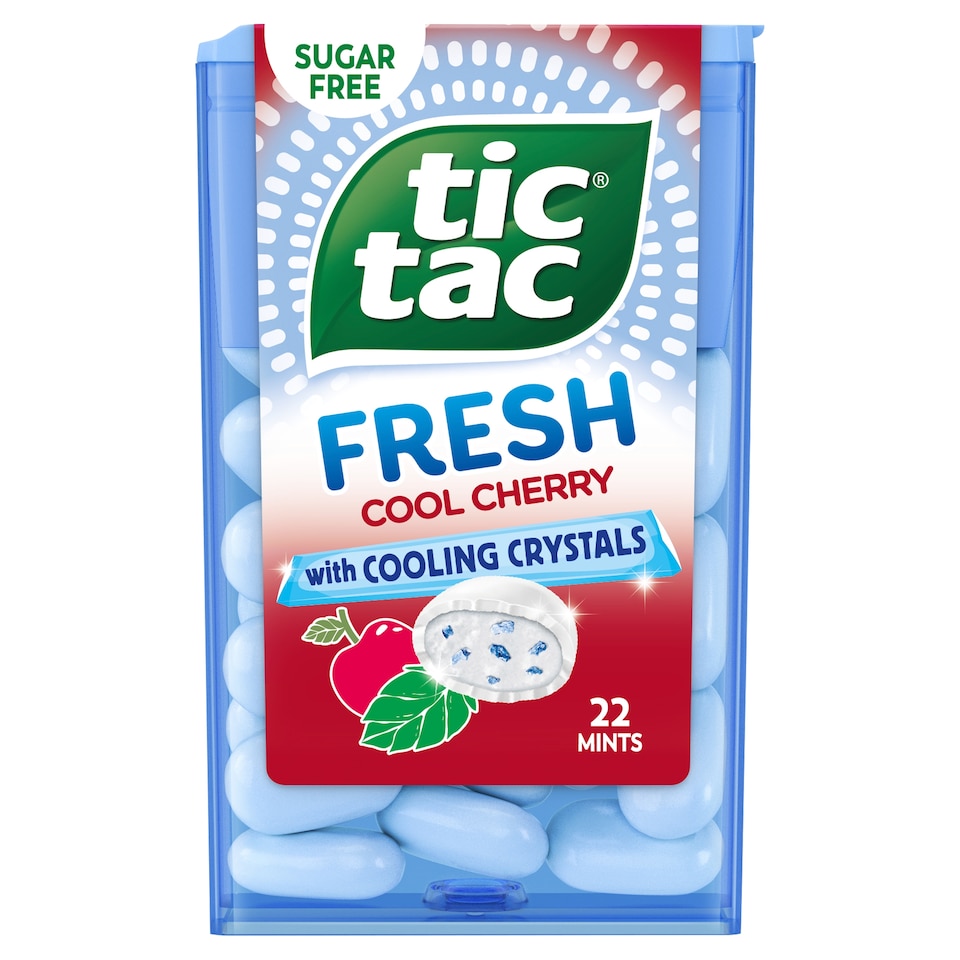 image 1 of Tic Tac Sugar Free Fresh Cool Cherry 16.4G