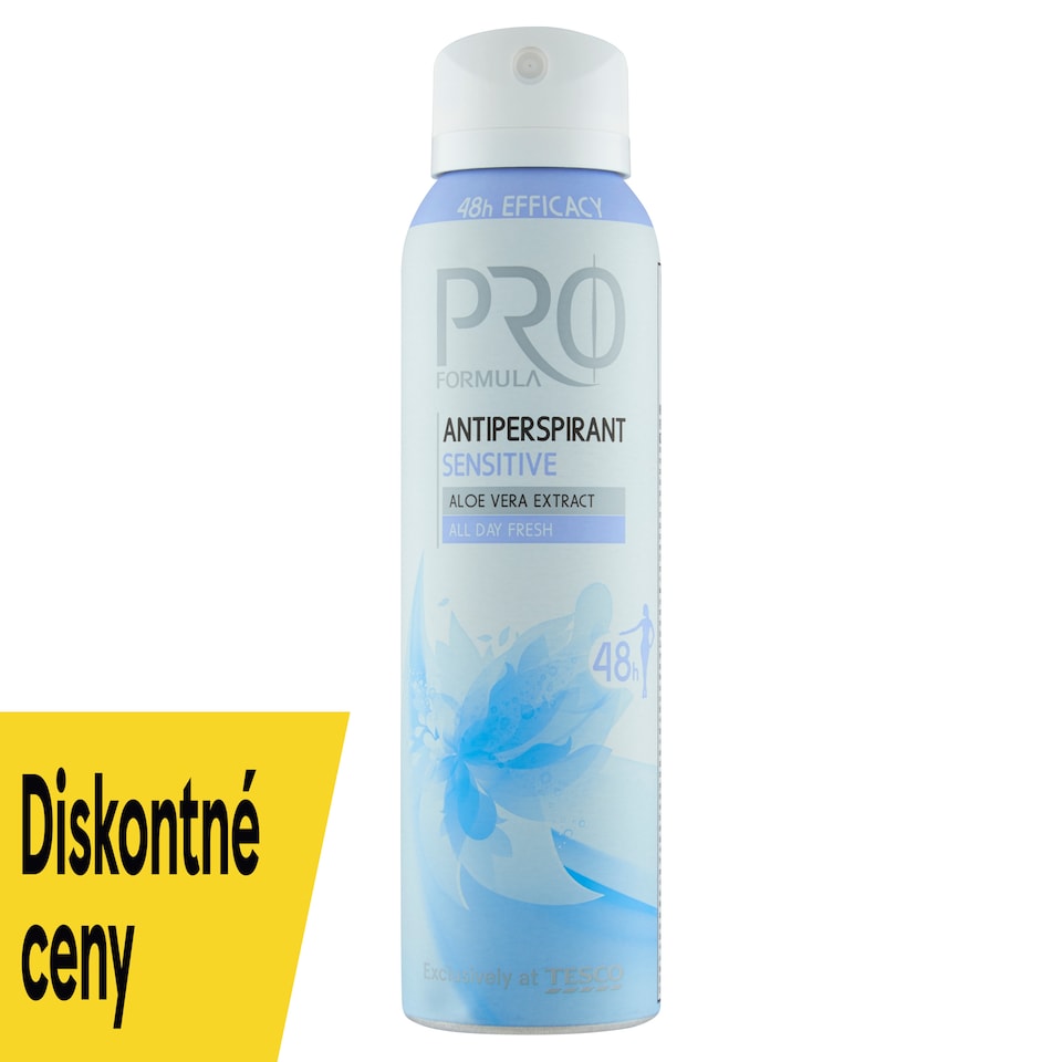 Tesco Pro Formula Sensitive antiperspirant dezodorant 150 ml