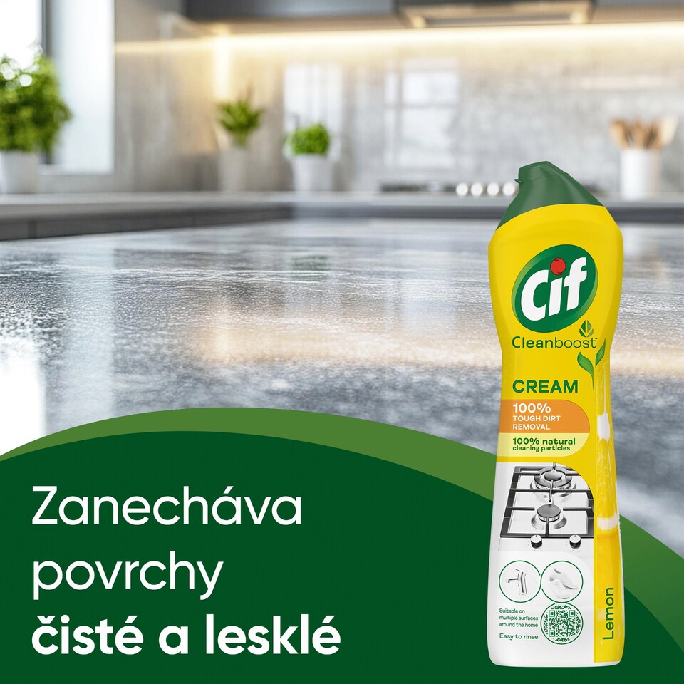 image 1 of Cif Cream Lemon 750 ml