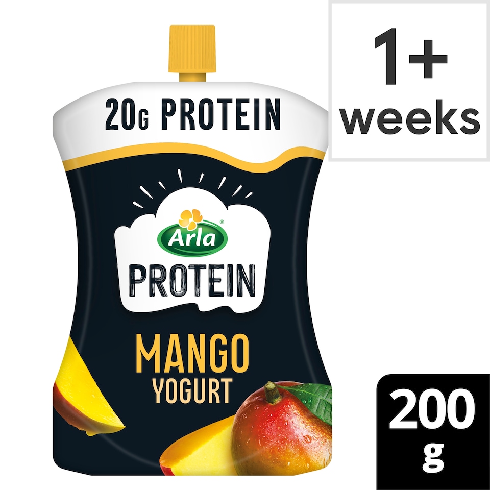 image 1 of Arla Protein Mango Yogurt Pouch 200g