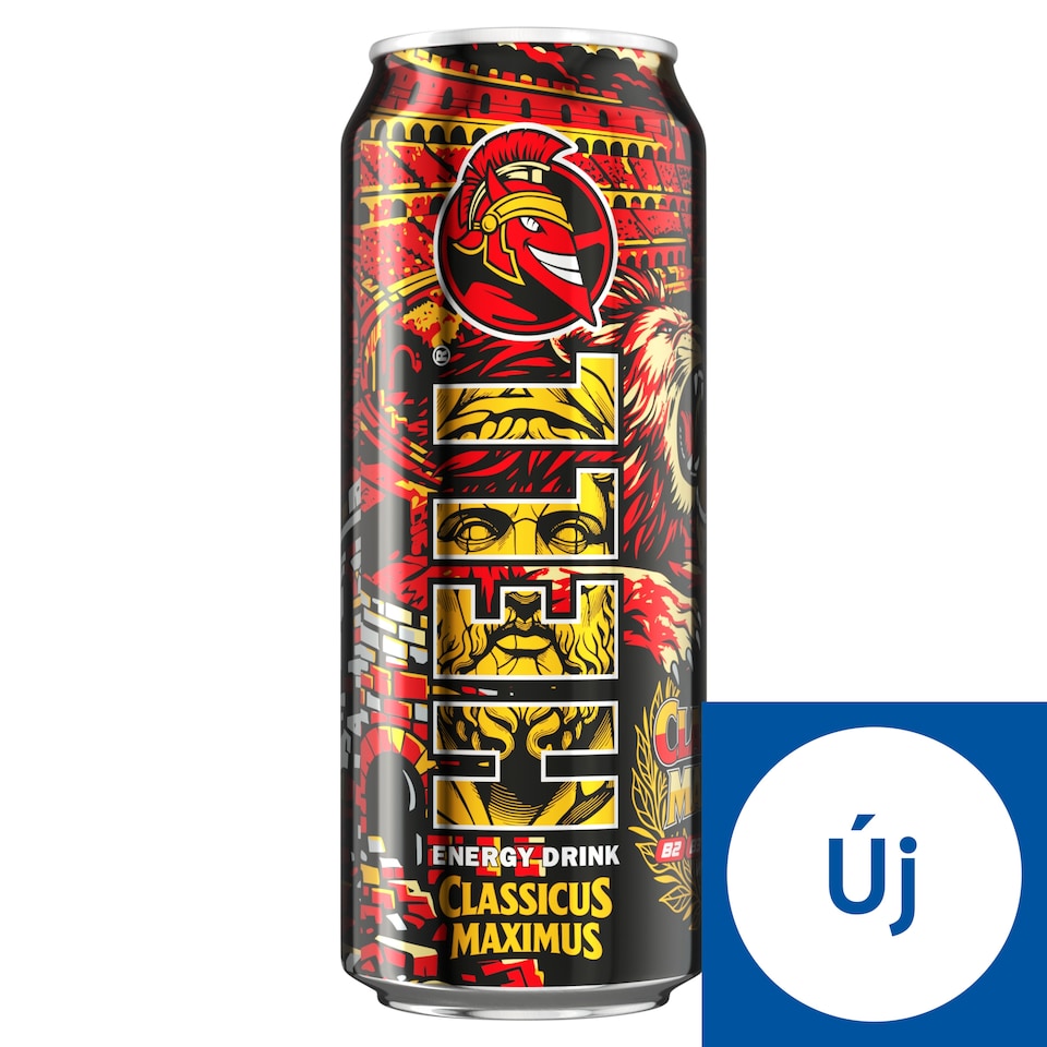 HELL Classicus Maximus tuttifruttiízű, koffeintartalmú, szénsavas energiaital 500 ml  1. kép