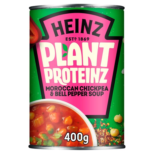 Heinz Plant Protein Moroccan Chickpea & Bell Pepper 400G Tesco Groceries