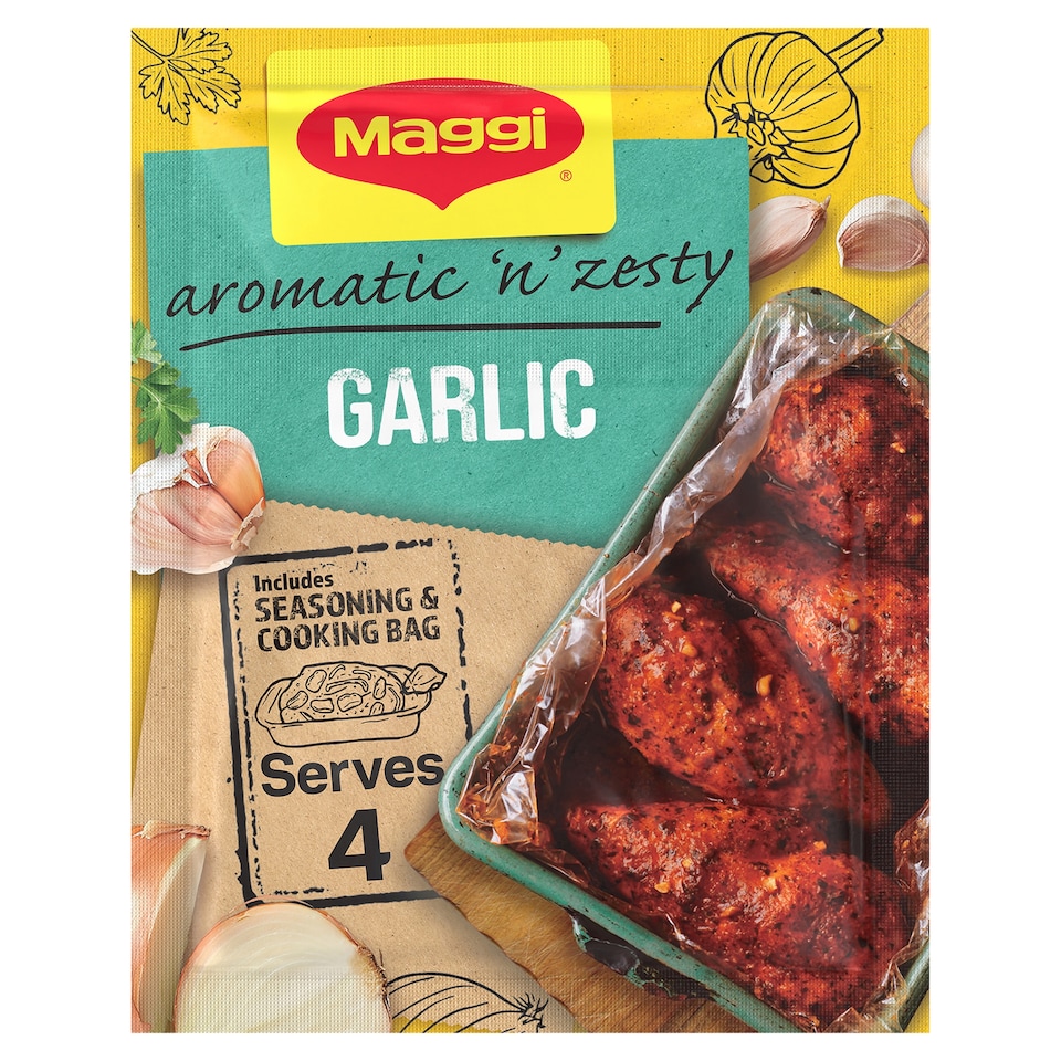 image 1 of Maggi So Juicy Garlic Recipe Mix 30g