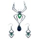 image 2 of Spider Necklace and Earring