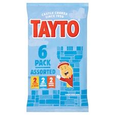 Tayto Assorted Crisps 6X25g