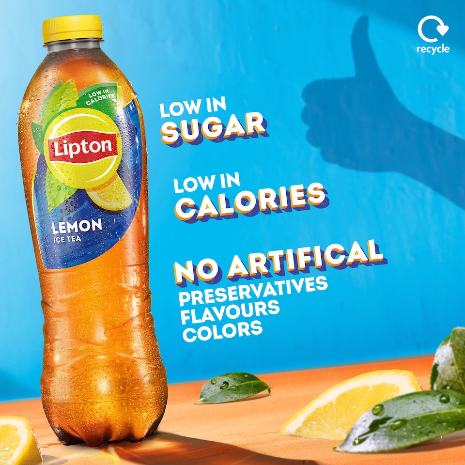 image 1 of Lipton Ice Tea Lemon Bottle 1.25L