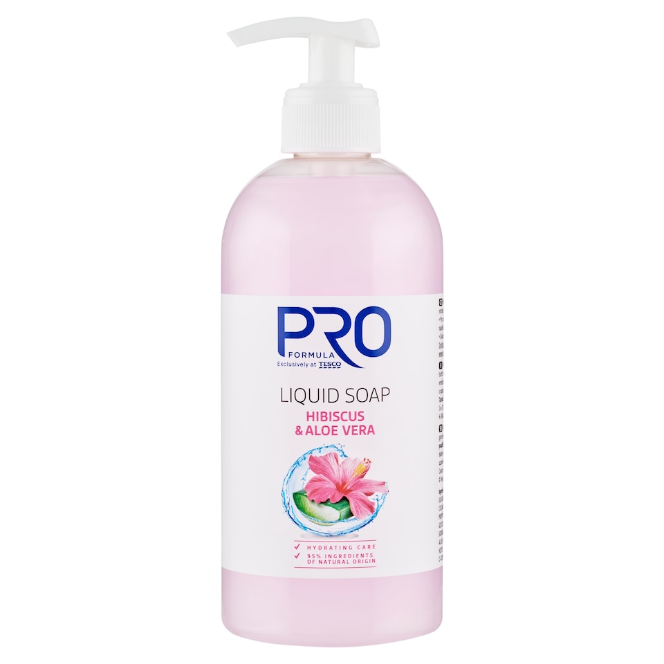 Pro Formula Liquid Soap with Hibiscus and Aloe Vera Scent 500 ml
