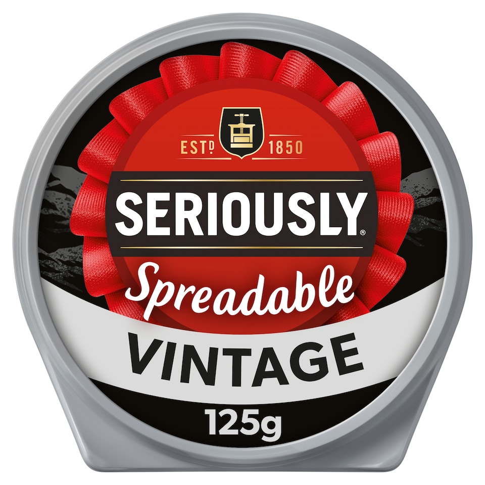 Seriously Spreadable Vintage Cheese Spread 125g
