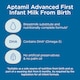 image 2 of Aptamil Advanced 1 First Baby Milk Formula Liquid Ready to Feed from Birth 4x200ml
