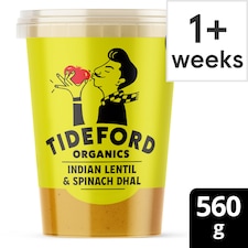 Tideford Organics Indian Lentil & Spinach Dhal 560g