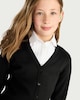 image 2 of F&F School Unisex 2-Pack Pure Cotton Knitted Cardigans in Black
