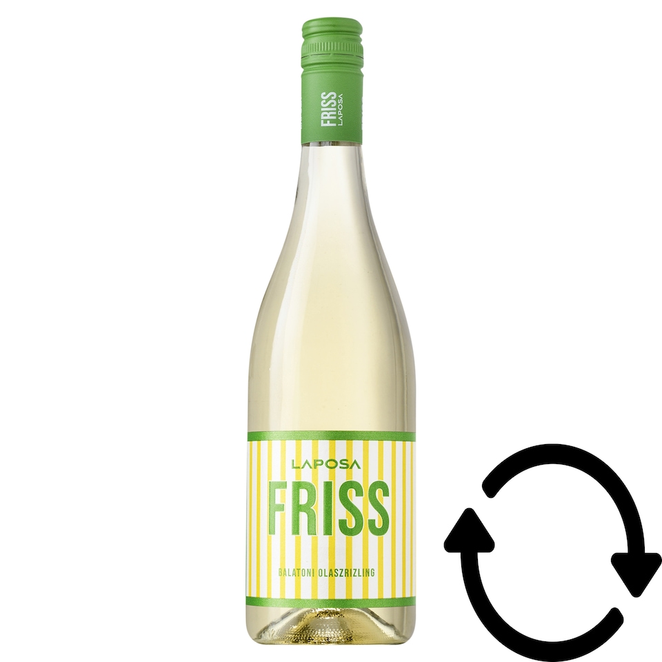 Laposa Friss Cuvée száraz fehérbor 12,5% 0,75 l