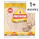 image 1 of Mission Mini Wheat & White Tortilla Wraps 6 Pack
