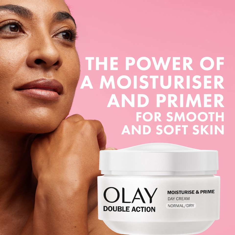 image 1 of Olay Double Action Moisturiser Day Cream Normal 50Ml