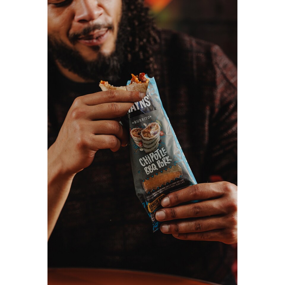 image 1 of Jake & Nayns Chipotle Bbq Pork Burrito 185G