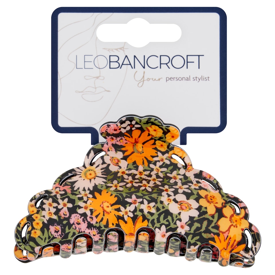 Leo Bancroft Patterned Hair Claw