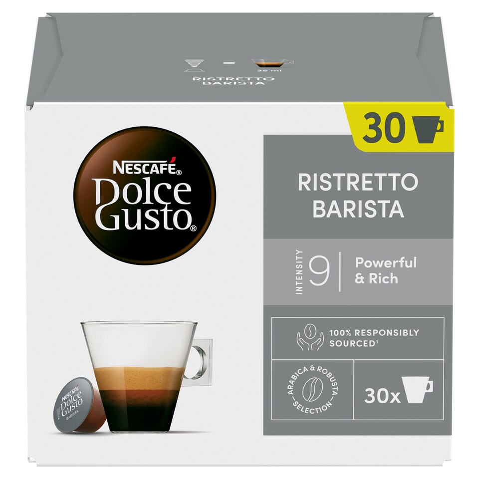 obrázok 1 z NESCAFÉ Dolce Gusto Ristretto Barista - káva v kapsulách - 30 ks