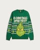 image 4 of The Grinch Knitted Christmas Jumper in Green