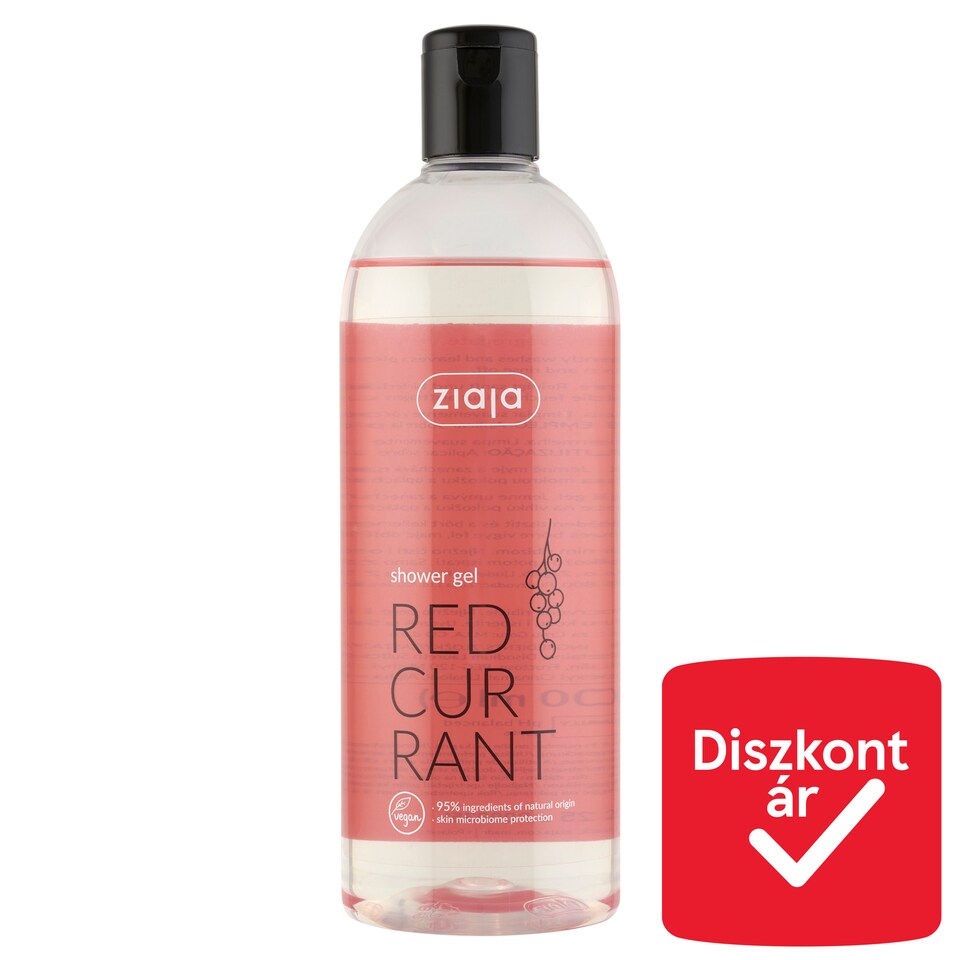 Ziaja ribizli tusfürdő gél 500 ml  1. kép