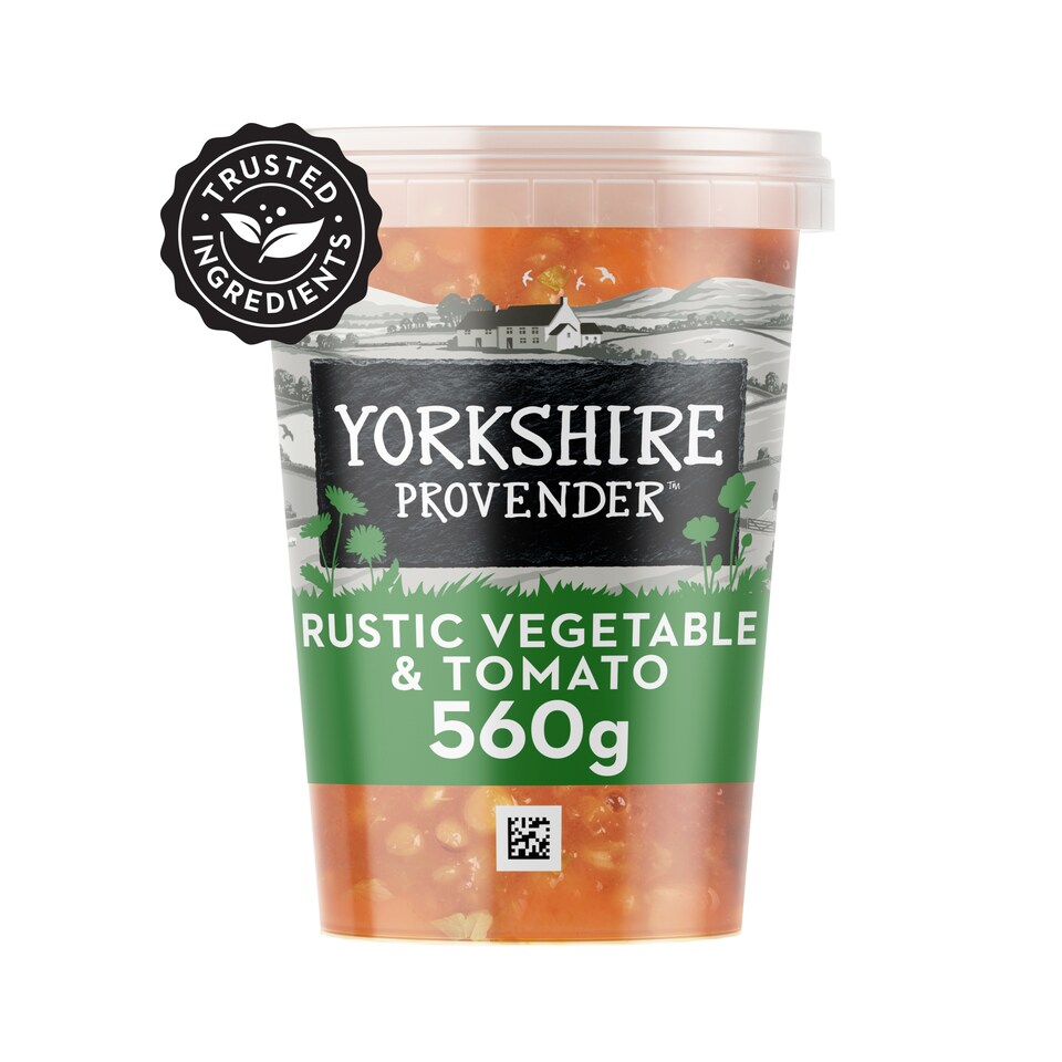 Yorkshire Provender Vegan Rustic Vegetable Soup 560g 