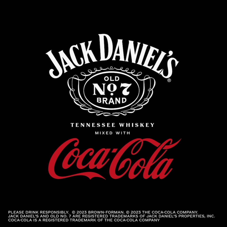 image 1 of Jack Daniel's Whiskey & Coca-Cola 330Ml