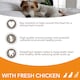 image 3 of Iams Senior Dog Dry Food Small/Medium Breed With Fresh Chicken 2kg