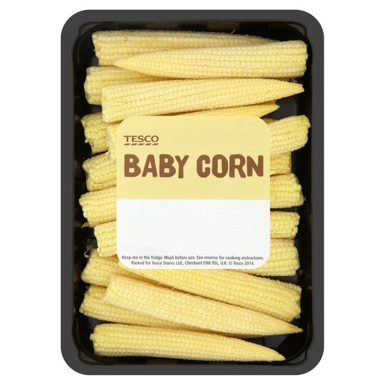 Tesco Baby Corn 190G Tesco Groceries
