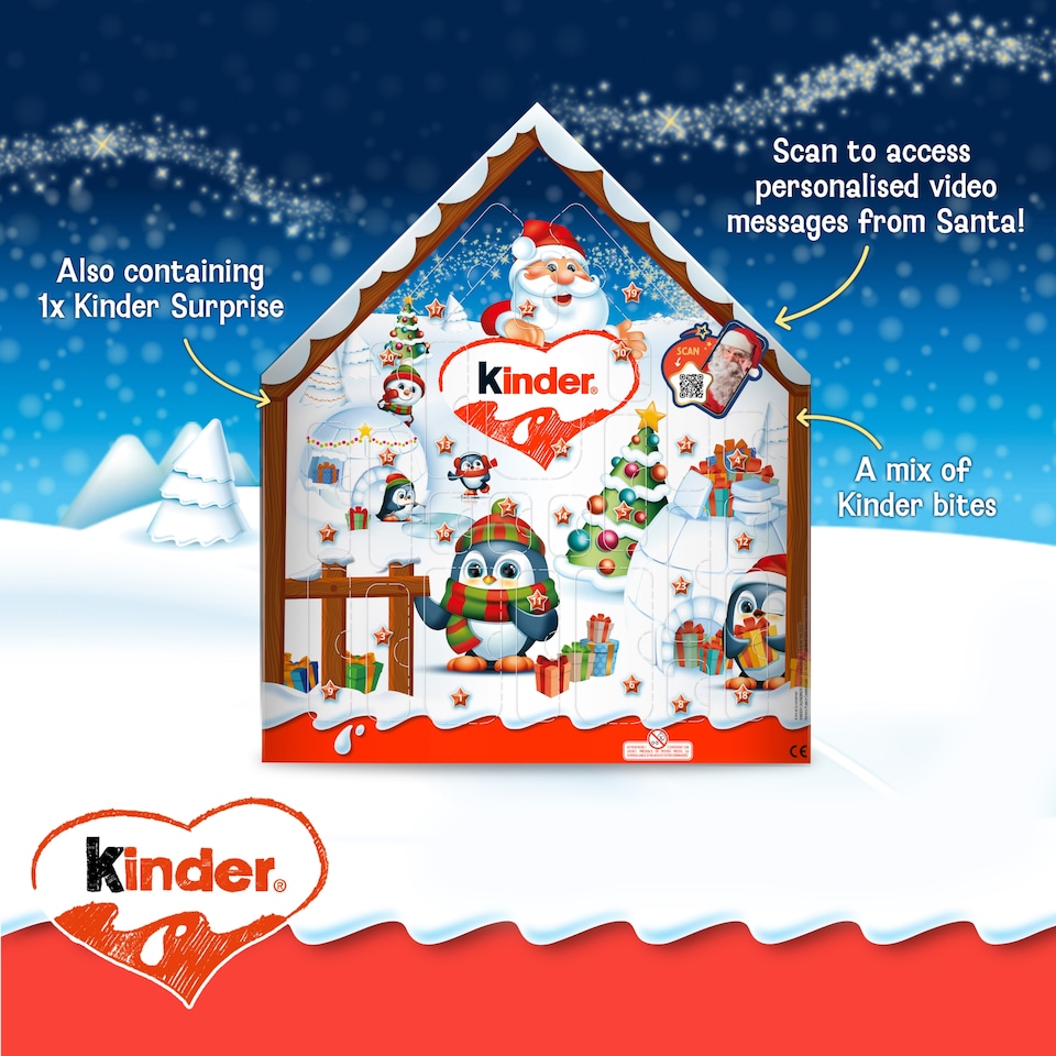 image 1 of KINDER ADVENT KALENDAR 184g
