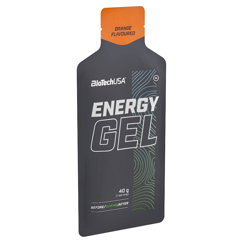 BioTechUSA Energy Gel Orange Flavoured Dietary Supplement Gel 40 g