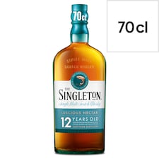 Singleton of Dufftown 12 Year Whisky Bottle 40% Vol 70cl