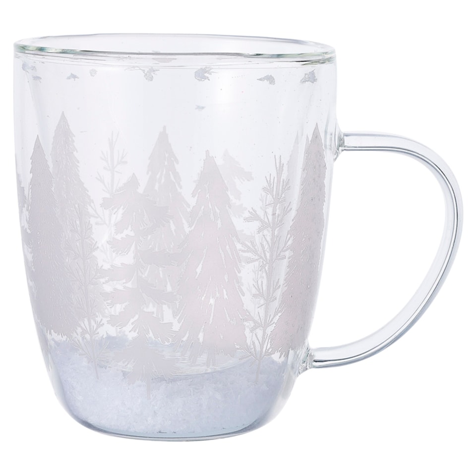 F&F Home Snowy Double Walled Mug