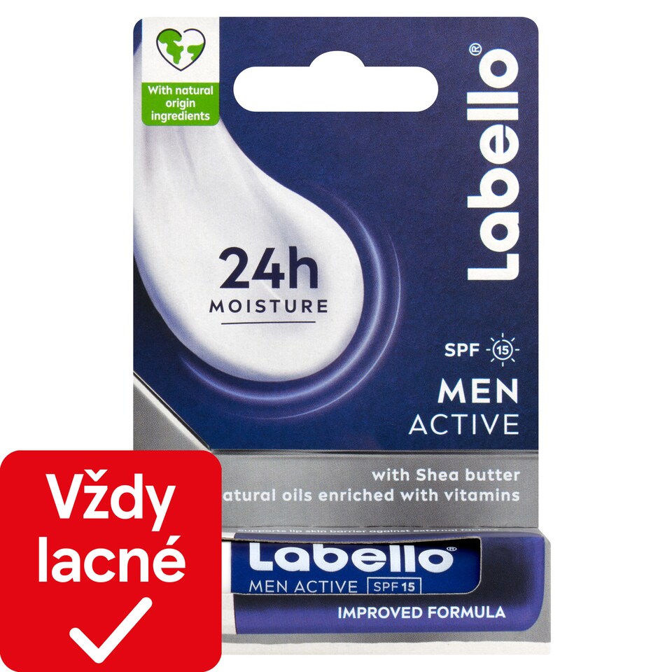 image 1 of Labello Men Active Lip Balm 4.8 g