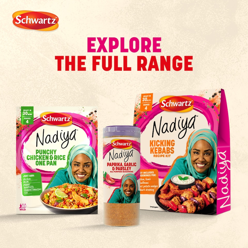 image 1 of Schwartz Nadiya All Purpose Seasoning - Paprika, Garlic & Parsley 105g