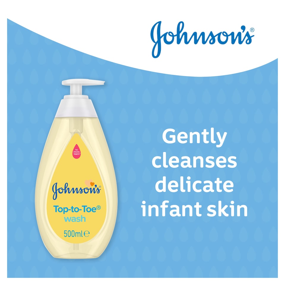 image 1 of Johnson's Top-To-Toe Wash 500ml