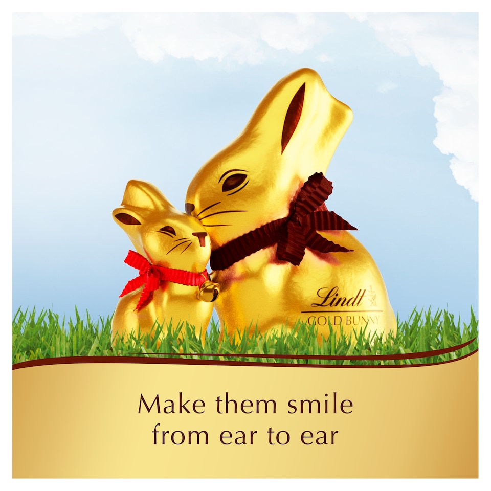 image 1 of Lindt Dark Chocolate Easter Bunny 200G