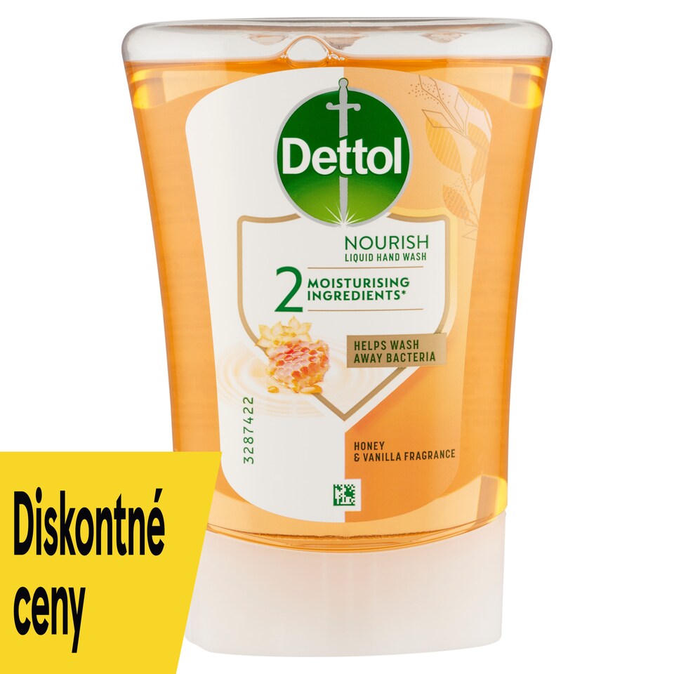 obrázok 1 z Dettol Tekuté mydlo náplň do bezdotykového dávkovača vôňa medu a vanilky 250 ml