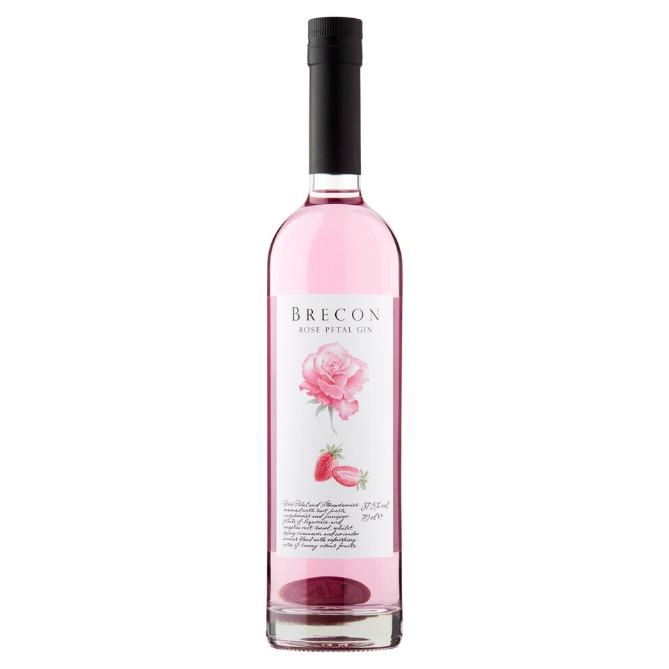 Brecon Rose Petal Gin 70Cl
