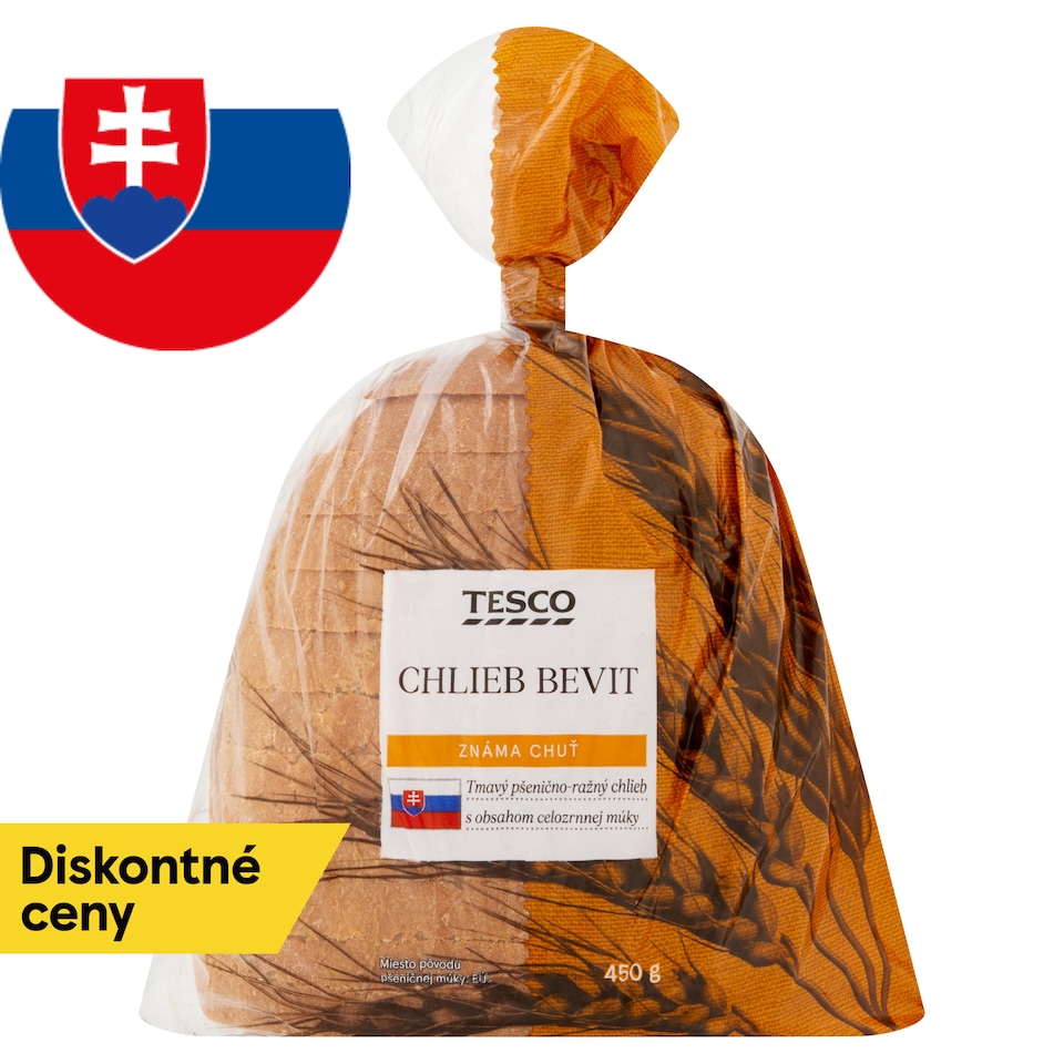 Tesco Bevit Bread 450 g