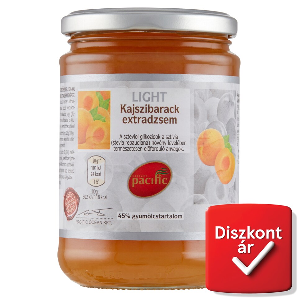 image 1 of Pacific Light Apricot Extra Jam 390 g
