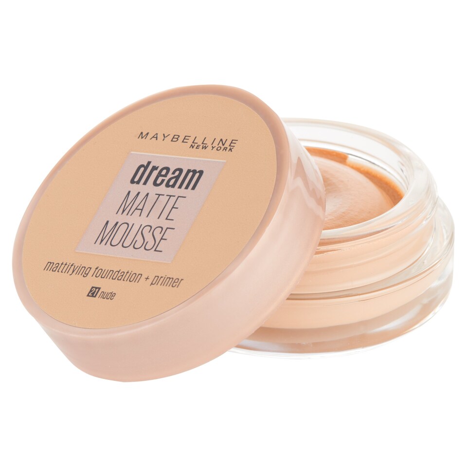 image 1 of Maybelline Foundation Dream Matte Mousse 21 Nude