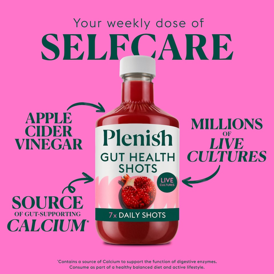 image 1 of Plenish Berry Gut Health Dosing Bottle 7x Shots 420ml