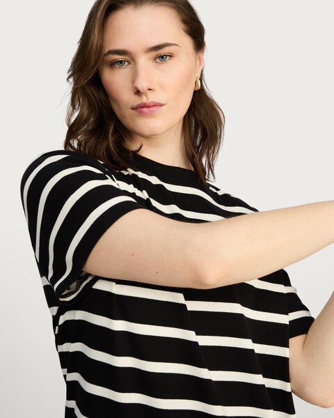 tesco black shirt dress