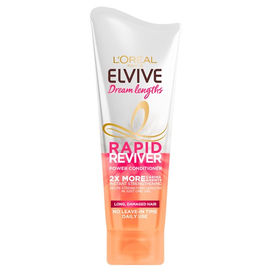 L'oreal Elvive Dream Lengths Rapid Conditioner 180Ml Tesco Groceries